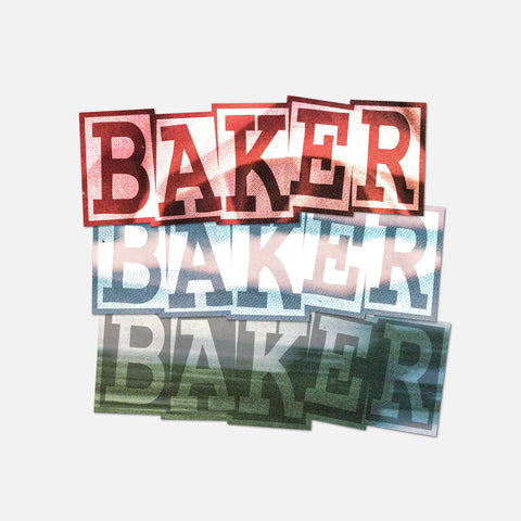 Baker - Sticker, Ribbon