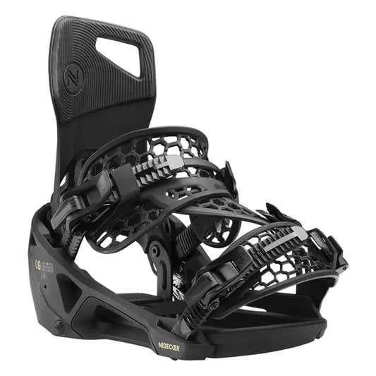 Nidecker OG Supermatic Snowboard Bindings 2026 Black