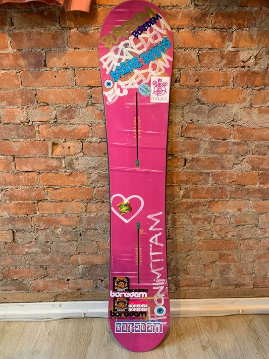 Burton - Used Snowboard, Track System. 156