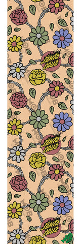 MOB - Grip Sheet, Santa Cruz Barbed Floral Clear