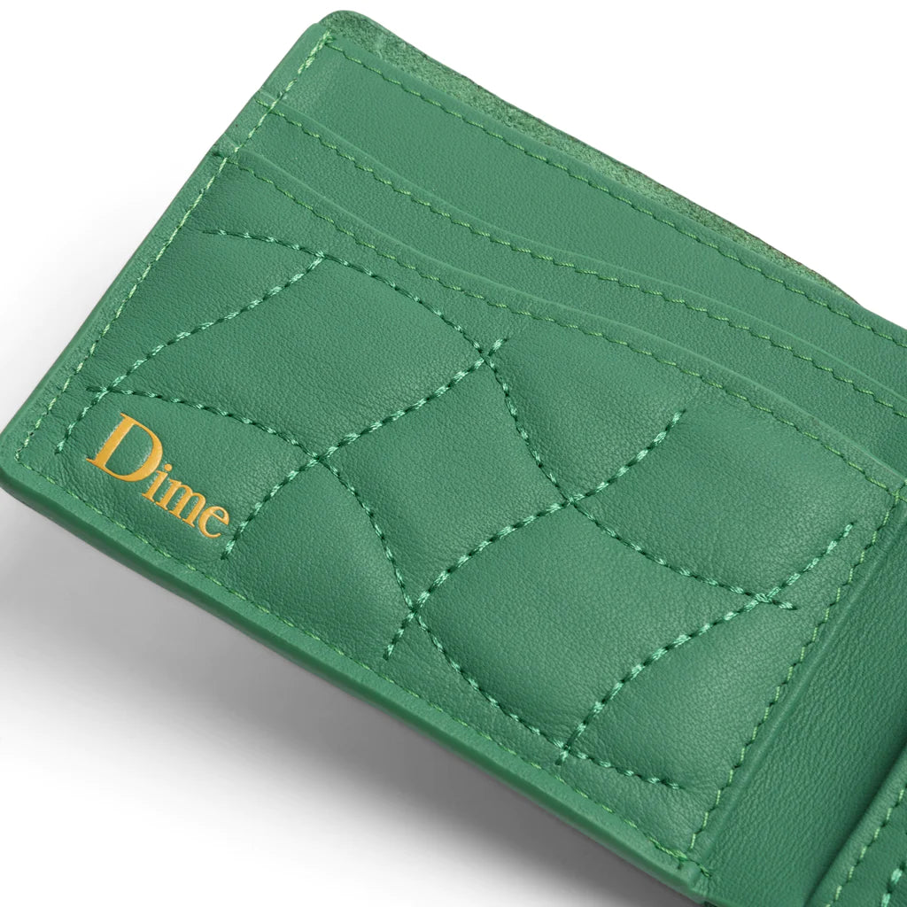 Dime - Wallet, Quilted Bifold. Grass – The Local Skate Shop