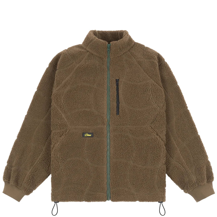 Dime - Sherpa Zip, Coverstitch Fleece – The Local Skate Shop Dime - Sherpa Zip, Coverstitch Fleece – The Local Skate Shop