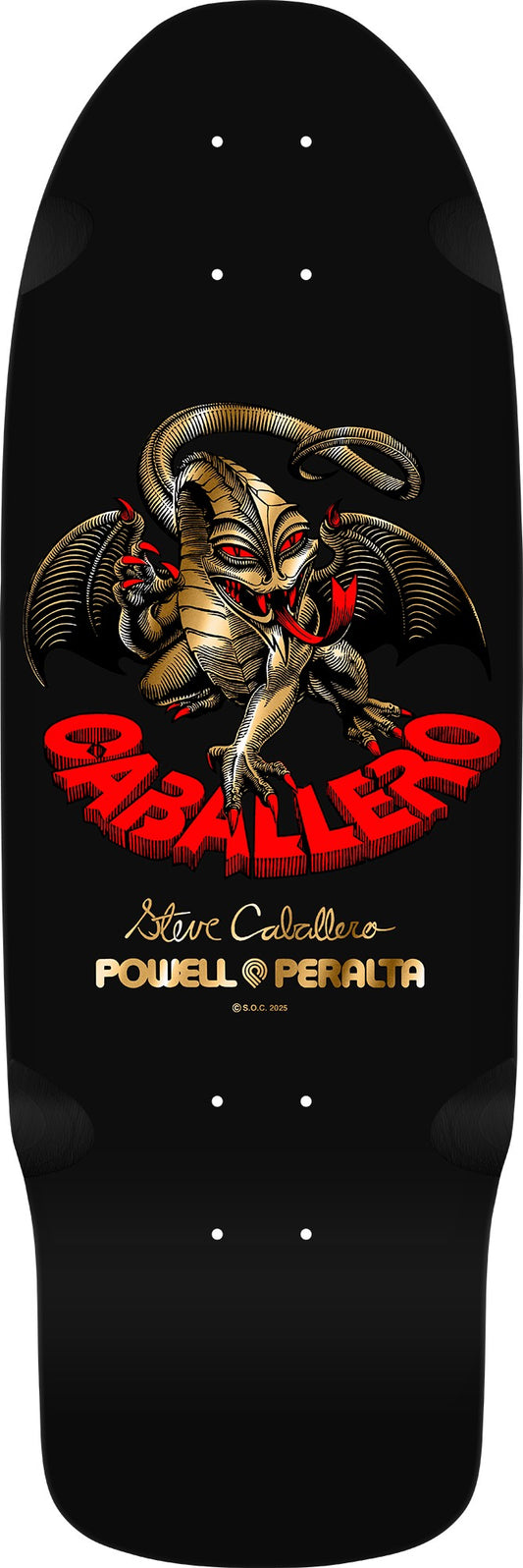 POWELL PERALTA - BONES BRIGADE SERIES 16 CABALLERO 10.09 DECK"
