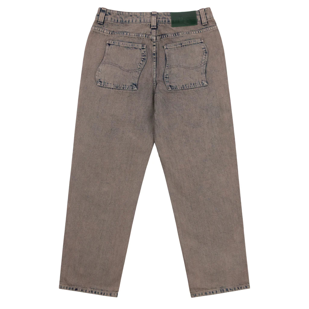 Dime - Pants, Classic Relaxed Denim. Overdyed Taupe – The Local