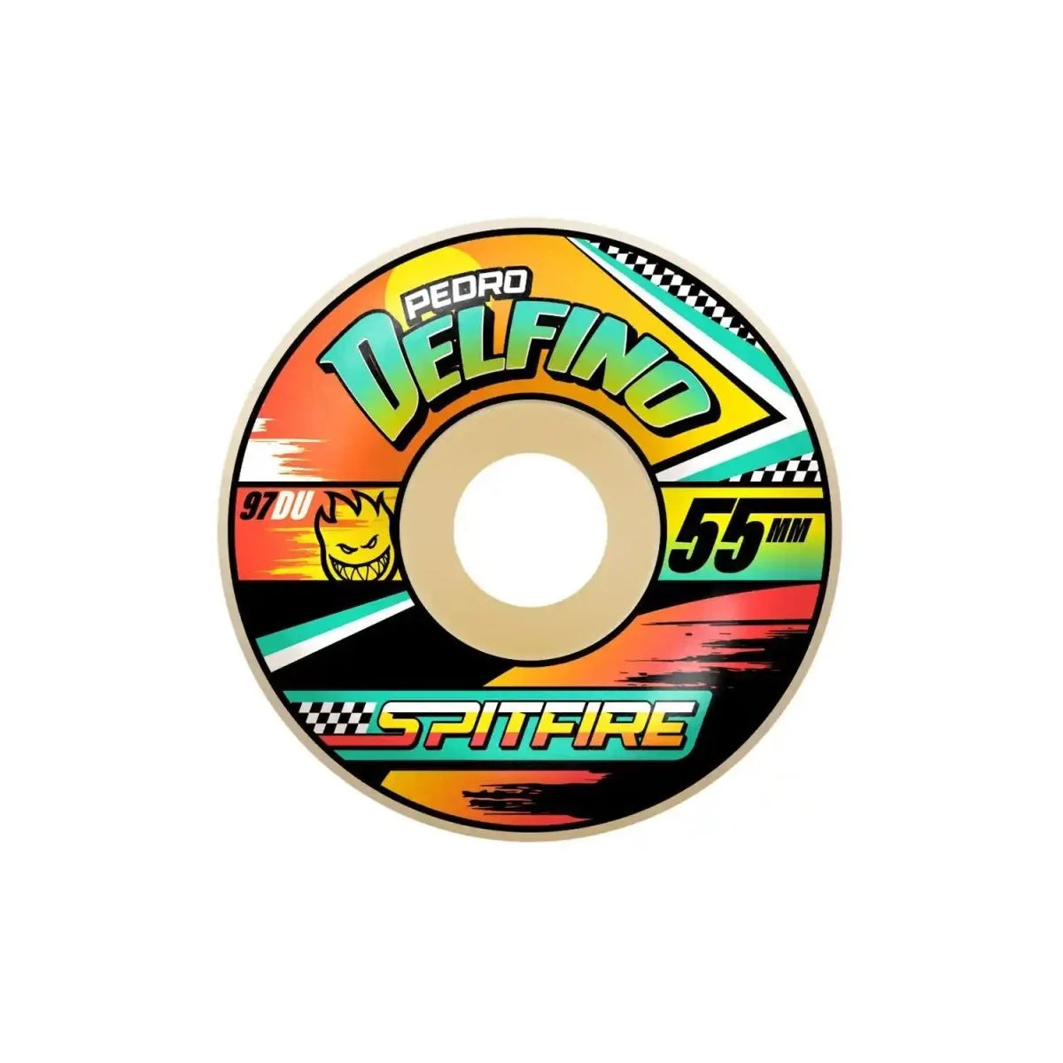 Spifire F4 97+ Pedro Delfino Turbo Radial Skateboard Wheels