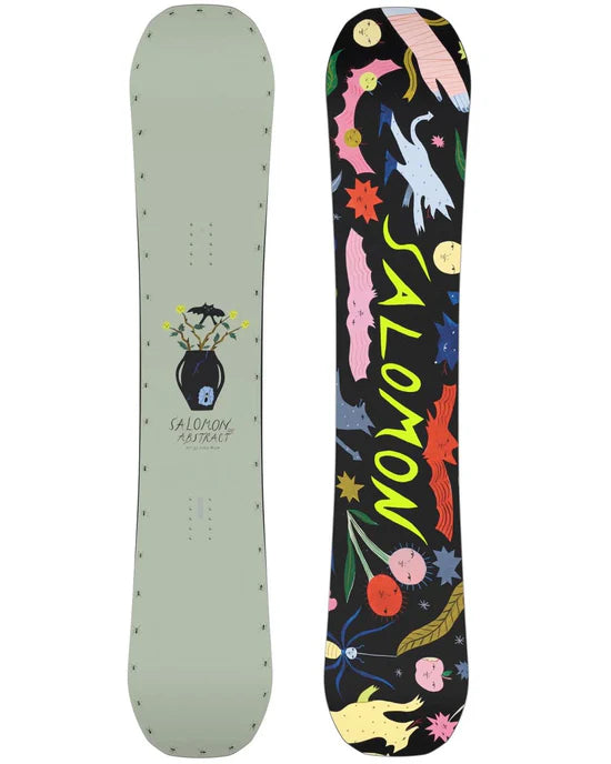 Salomon スノーボード カラフルロゴ Salomon - Unisex Snowboard, Abstract. 2025 – The Local Skate Shop