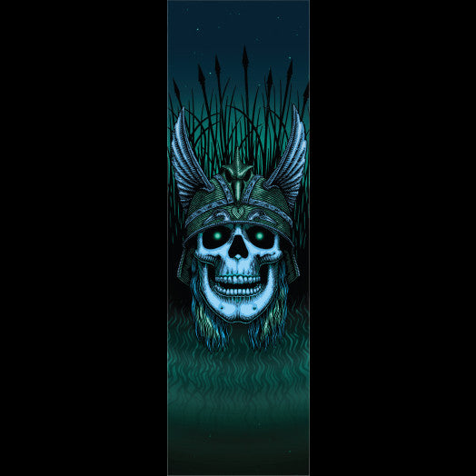 Powell Peralta - POWELL PERALTA - ANDERSON SKULL GREEN GRIP SHEET