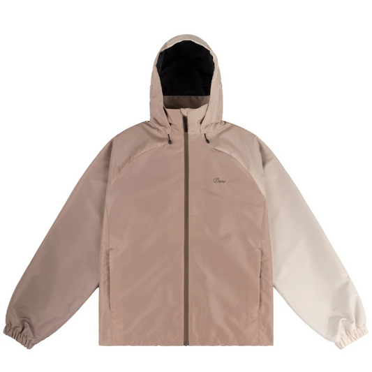 Dime Mtl, Jacket, Gradient Windbreaker, Brown