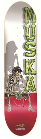 Muska Skeleton Red (8.25)