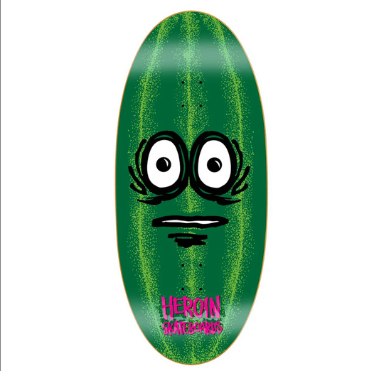 Heroin- Limited Edition Water Melon Deck, 13.5