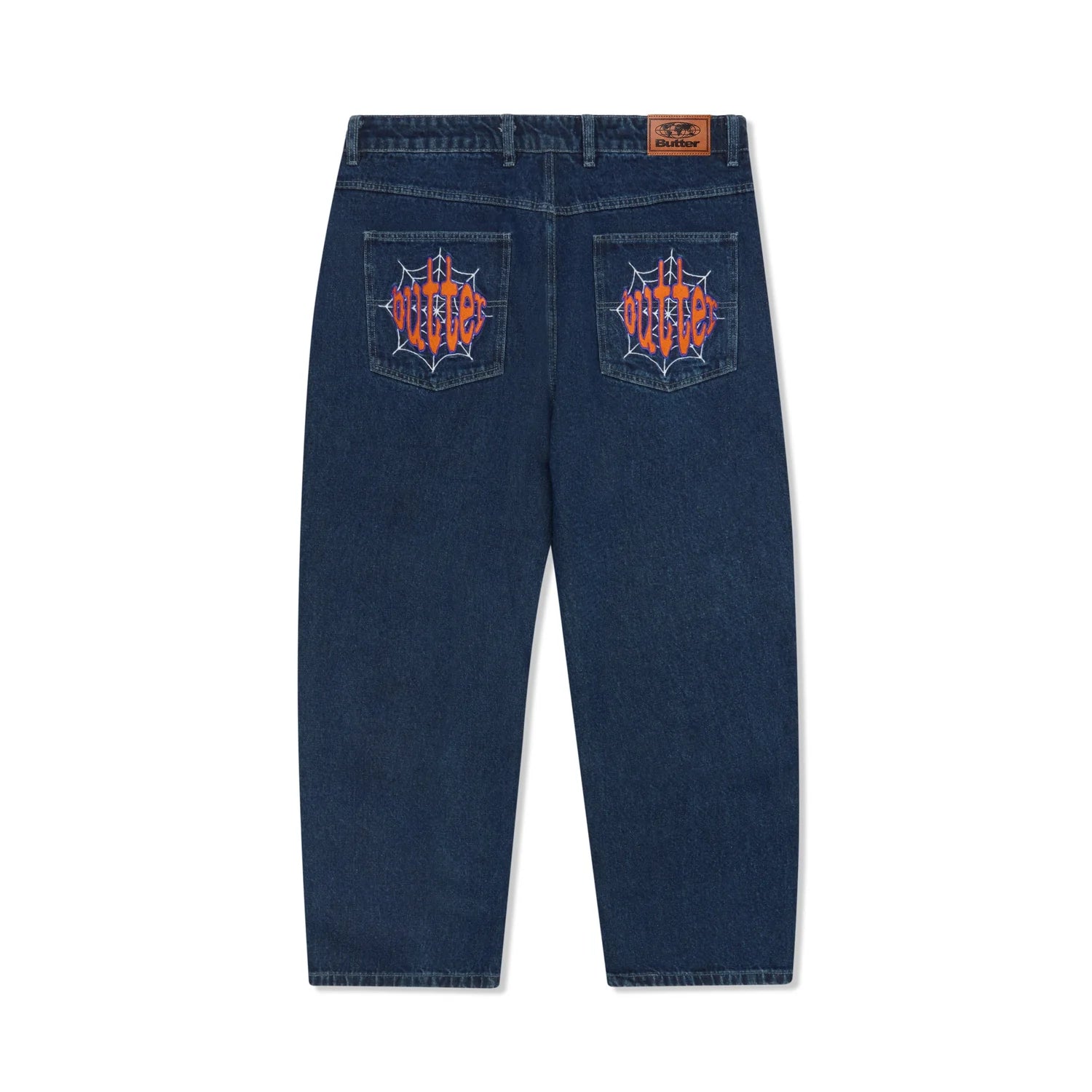 Butter Goods - Spider Denim Jeans, Dark Indigo – The Local Skate Shop