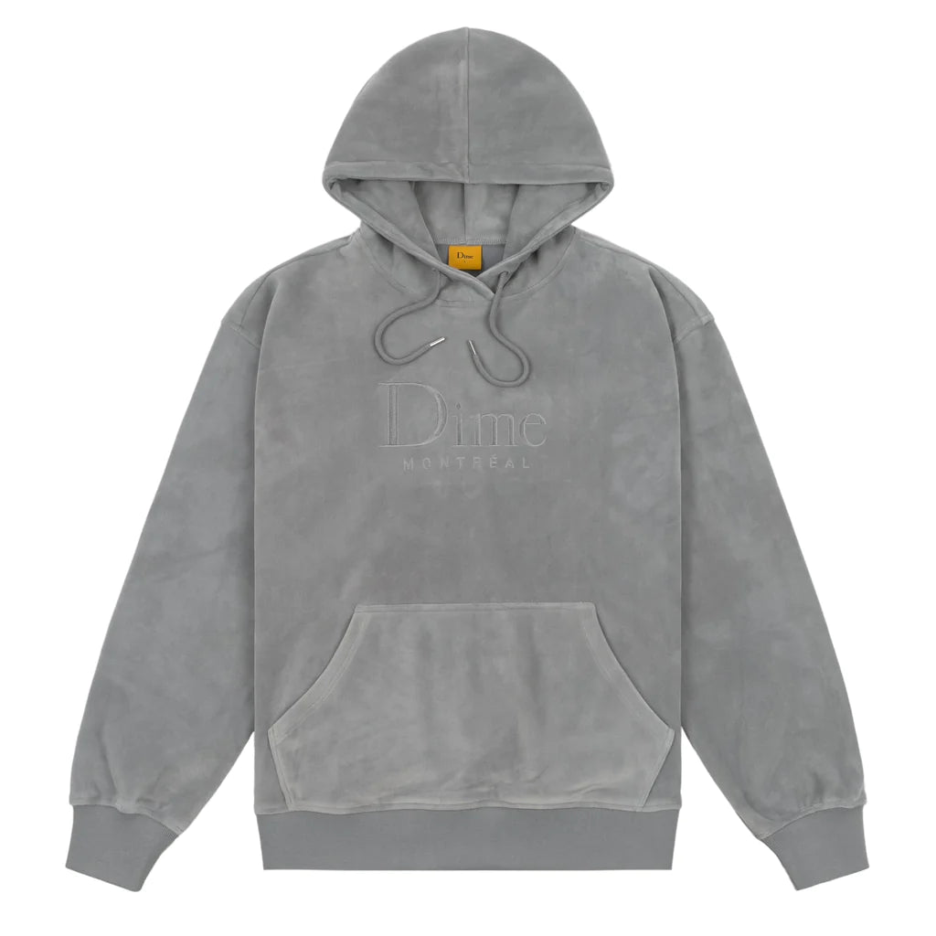 Dime 2025 grey hoodie