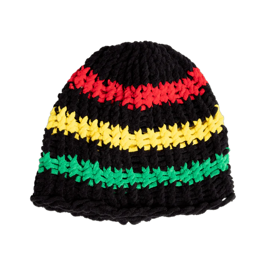Coal The Lampshade Mid Size Beanie 2026, Black/Rasta