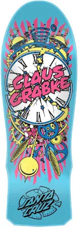 Santa Cruz Reissue Deck Grabke Exploding Clock 10'