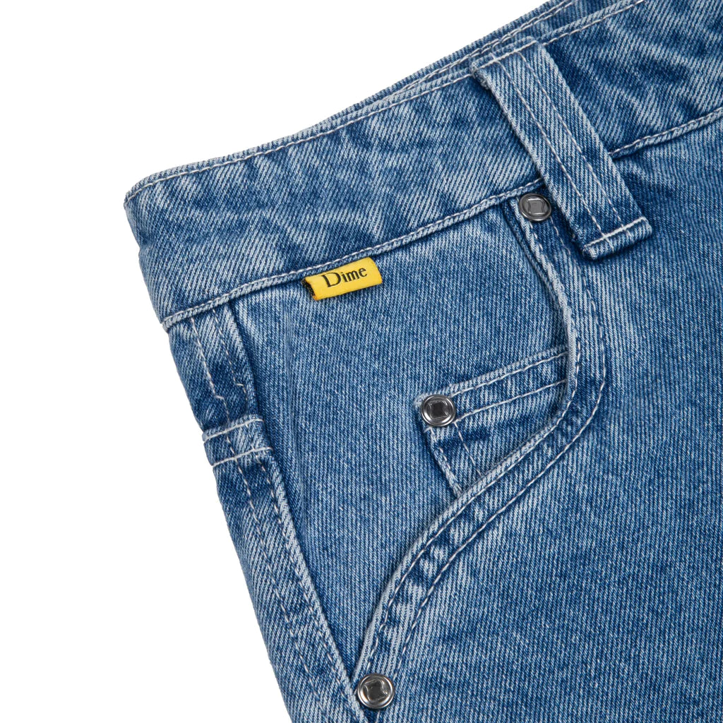 Dime - Pants, Classic Denim. Light Wash