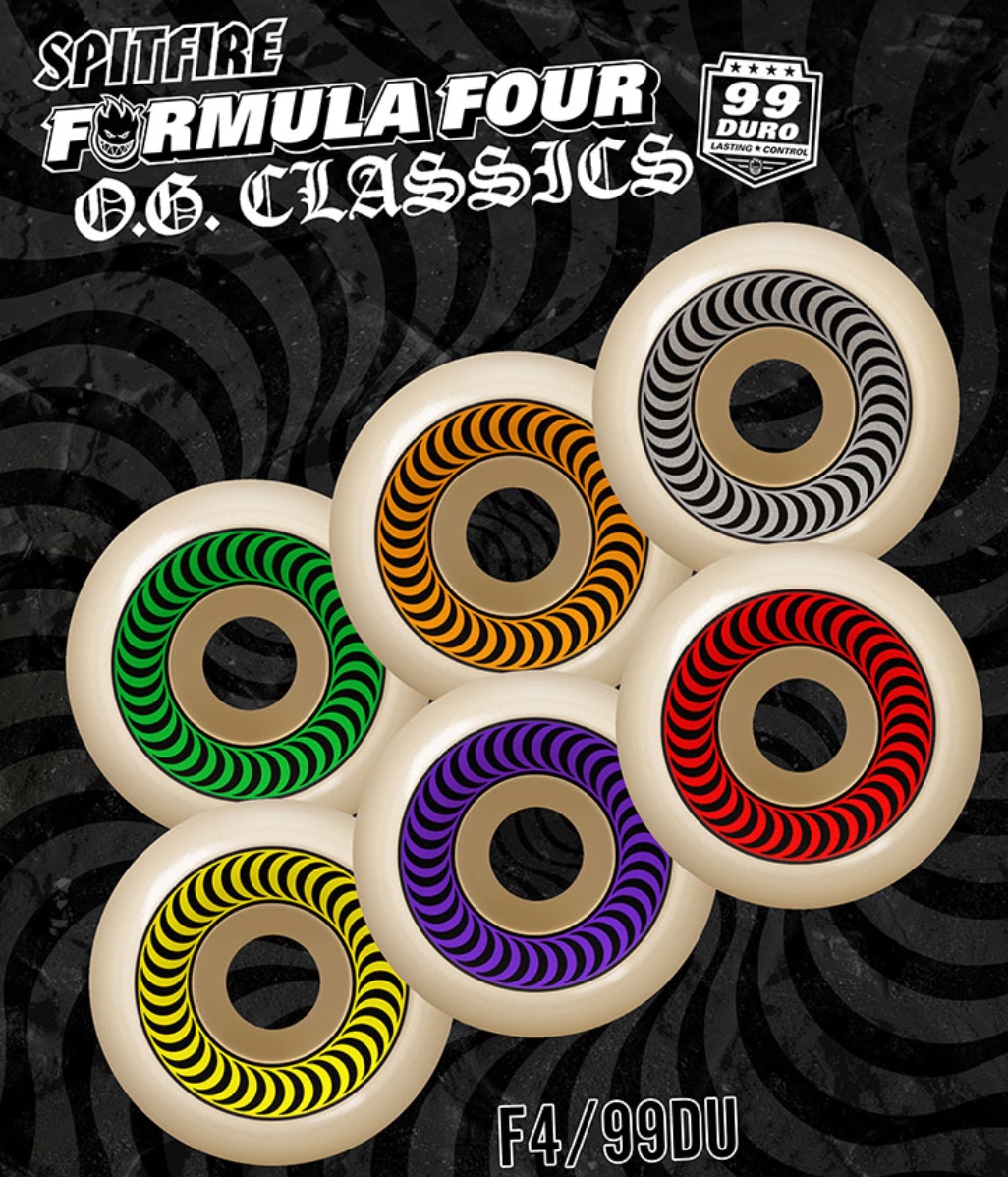 Spitfire - Wheels, F4 OG Classic. 99D – The Local Skate Shop