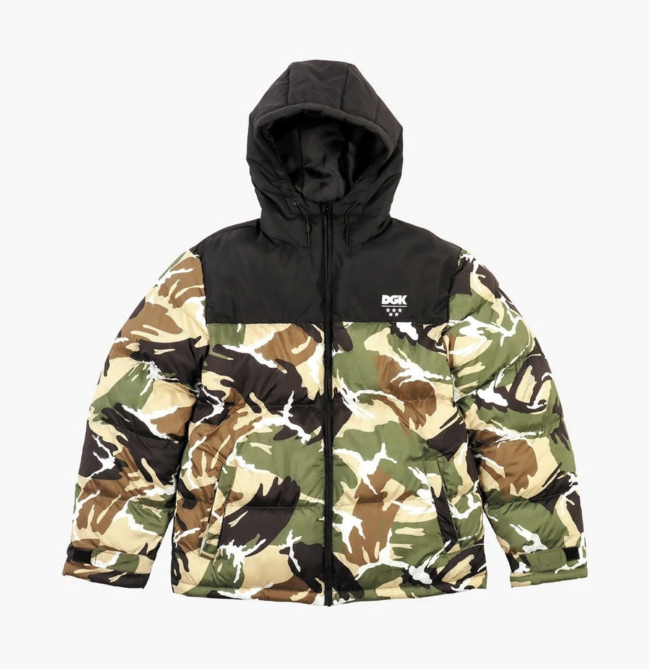 DGK Jacket Sanction. Camo The Local Skate Shop