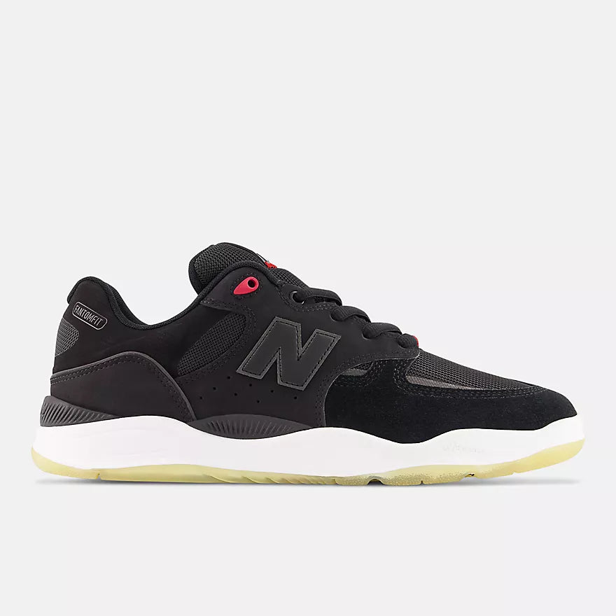 New balance black leather shoes hotsell