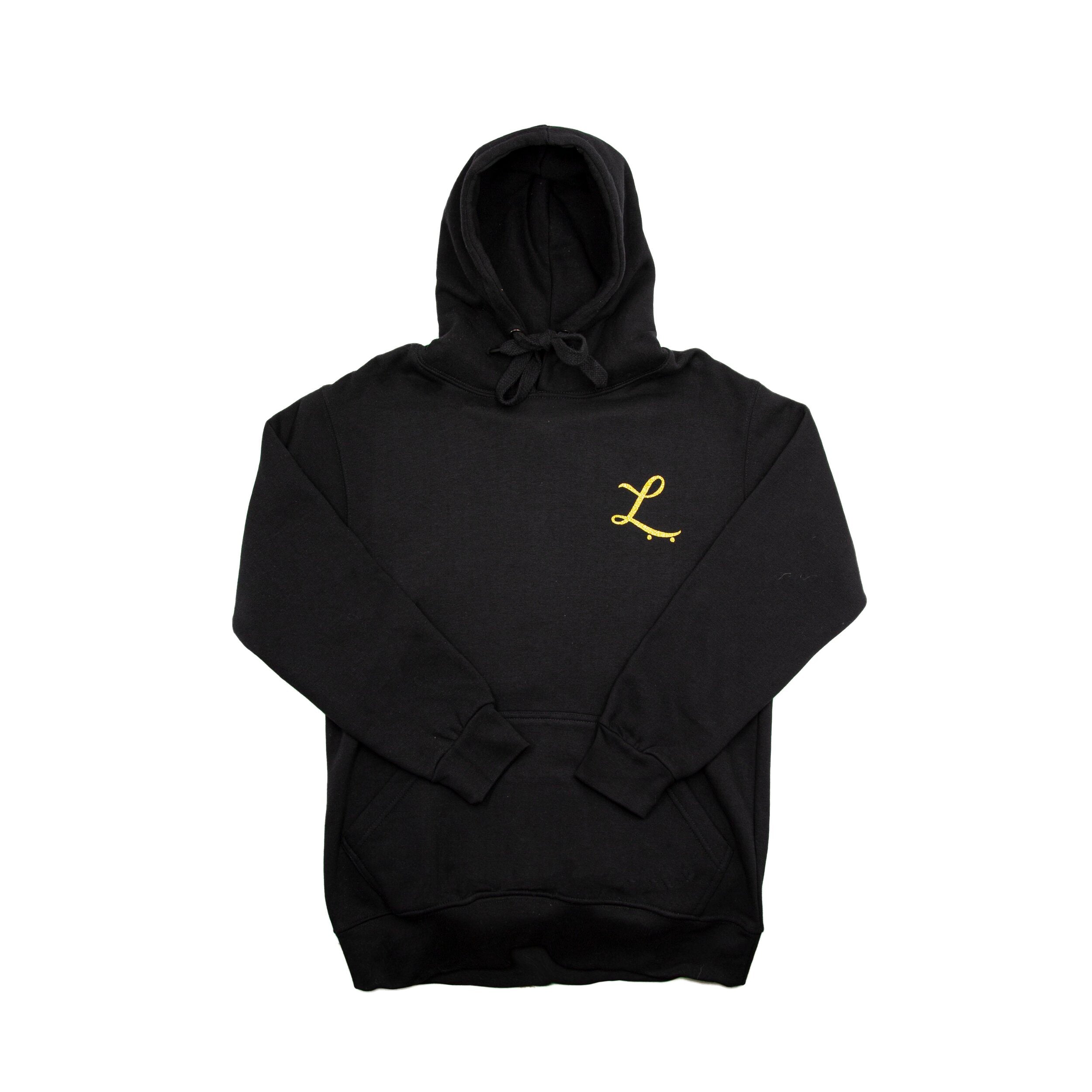 Dime - Hoodie, Pixel Cursive. Vintage Black – The Local