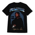 Primitive - T Shirt, Tupac. Shine. Black