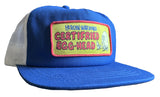 Heroin - Trucker Hat, Certified. Blue