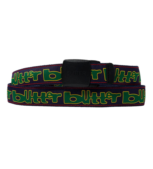 Butter Goods - Warped Woven Belt, Navy