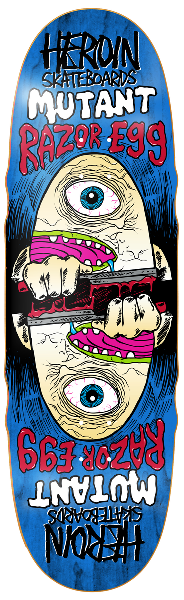 Heroin Mutant Razoregg Deck 9.5"