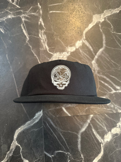 Malbon - Grateful Dead Companion Snapback, Black