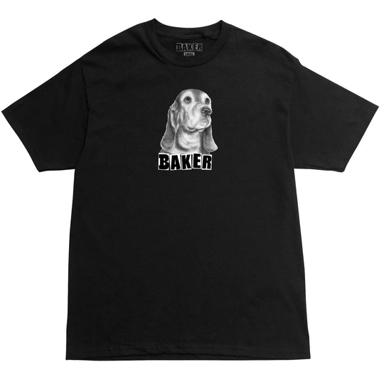 Baker Skateboards Shirt Mans Best Friend Black