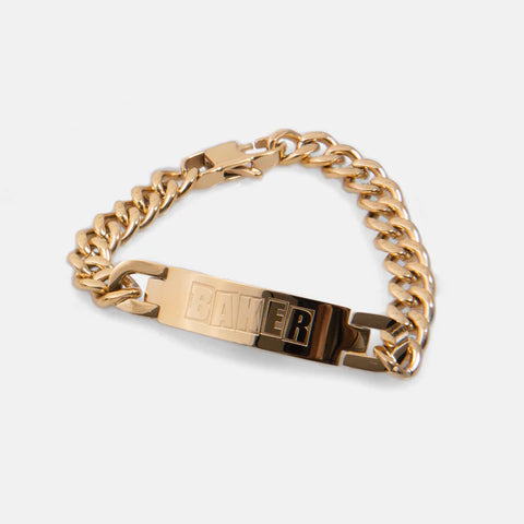 Baker - Gold ID Bracelet