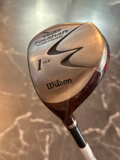 USED WIlson Deep Red Fat Shaft 1 Wood 10.5 Degree LH