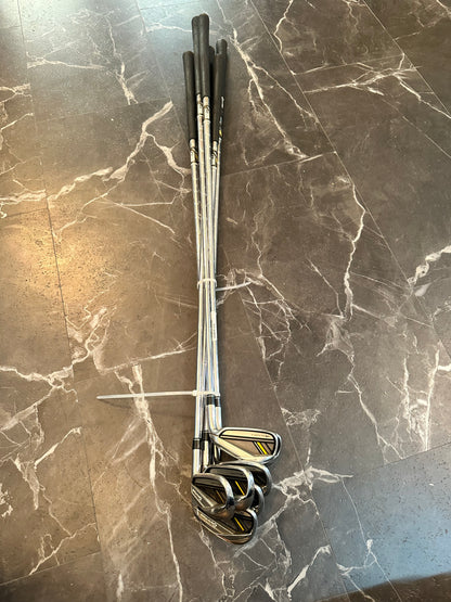 USED TaylorMade Rbladez iron set 4-Pw 7 clubs RH R-flex