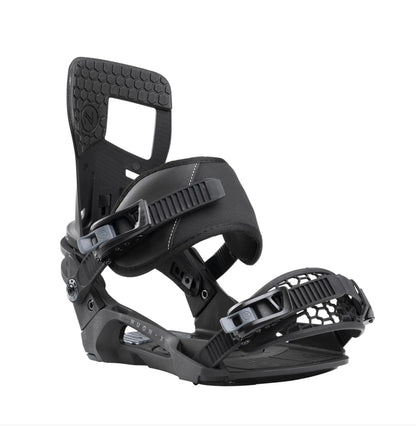 Nidecker - Unisex Snowboard Bindings, Muon-X. Black. 2025