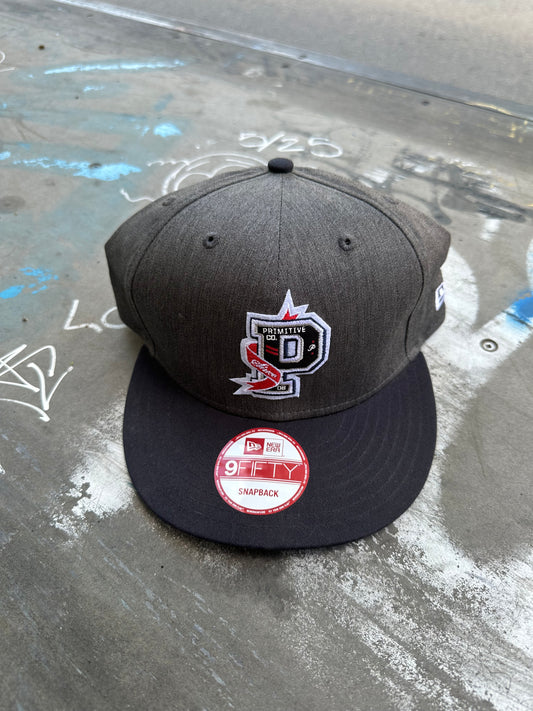 Primitive - Hat, Varsity Snapback. Navy/Grey , New Era