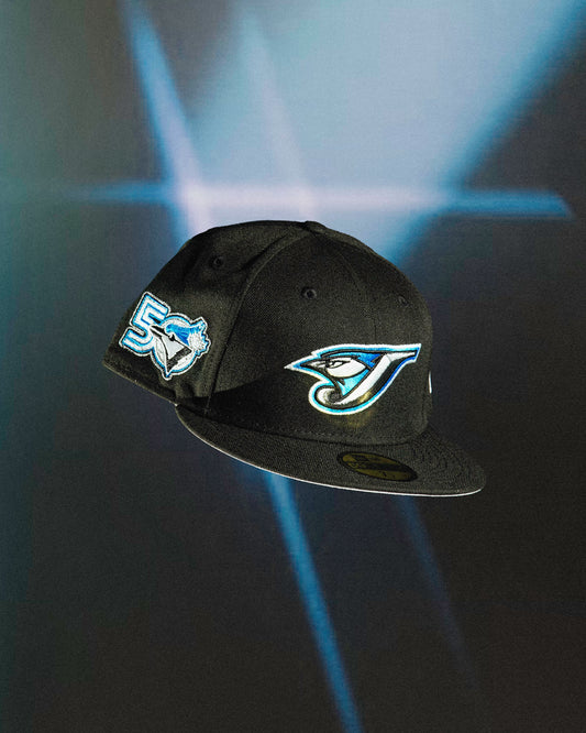New Era Toronto Blue Jays 59Fifty Black Angry 50th Fitted