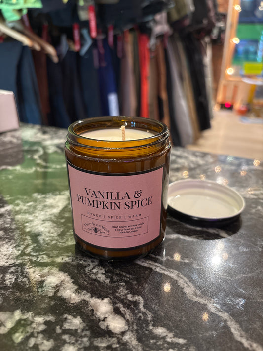 Mind Your Bees - Vanilla & Pumpkin Spice Candle