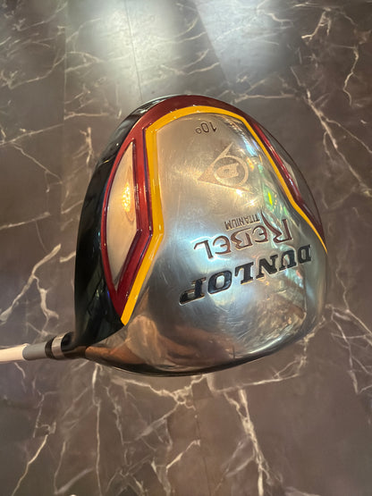 USED Dunlop Rebel Titanium 10 Degree Driver RH w/Cover