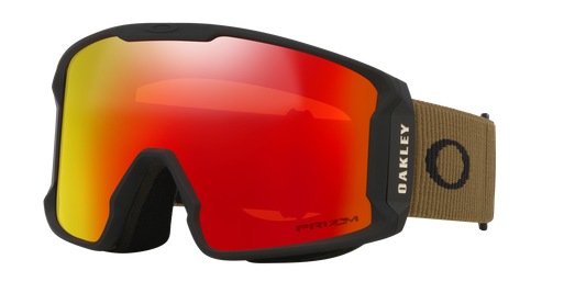 Oakley Line Miner L Goggles Army Green Corduroy/Prizm Snow Torch Iridium