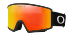 Oakley Target Line L Snow Goggles fire iridium Lenses,  matte black Strap