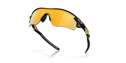 Oakley RadarLock® Path® (Low Bridge Fit) Prizm 24k Polarized Lenses,  Polished Black Frame