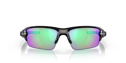 Oakley Flak® 2.0 (Low Bridge Fit) Prizm Golf Lenses,  Polished Black Frame