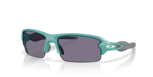 Oakley - Flak® 2.0 (Low Bridge Fit) Prizm Grey Lenses,  Matte Pacific Frame