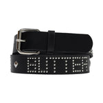 Butter Goods - Leather Studded Belt, Black
