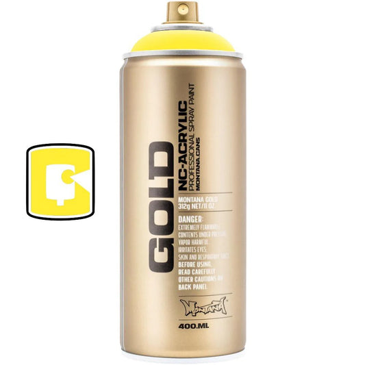 Montana Gold - Spray Paint, 100%. 400ml