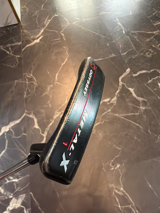 USED Odyssey Metal-X 1 putter RH 35”
