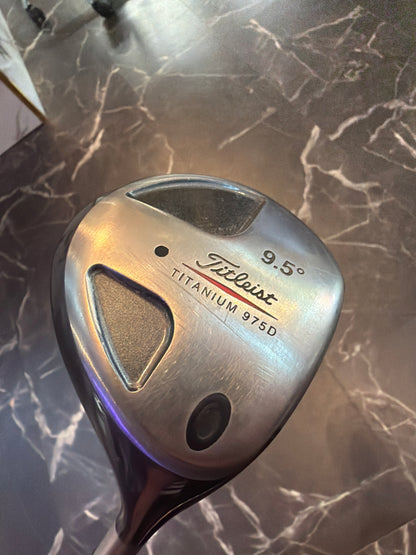 USED Titleist Titanium 975D 9.5 Degree Driver RH