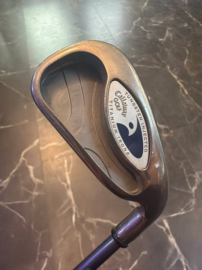 USED Callaway Hawk Eye Tungsten Injected Titanium #4 Iron RH