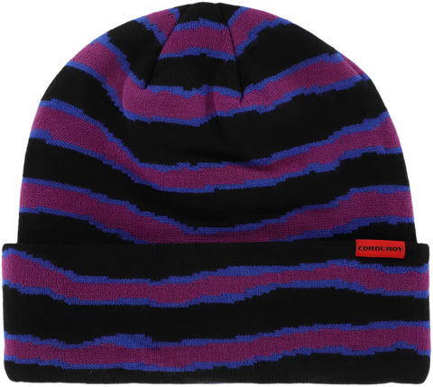 Corduroy - Beanie, Ripped Stripe