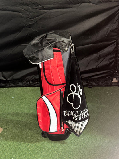 USED PowerBilt Kids Golf Bag, Red