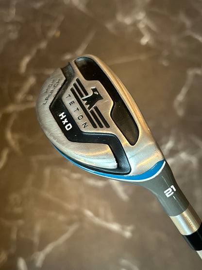 USED Teton HxO Highlaunch 21 Degree Hybrid Club RH w/Cover